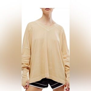 FP Movement Women's All Star Layer top in Latte. Size Small